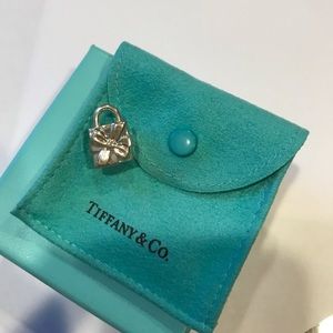 Tiffany & Co. Sterling Gift Box Necklace Charm